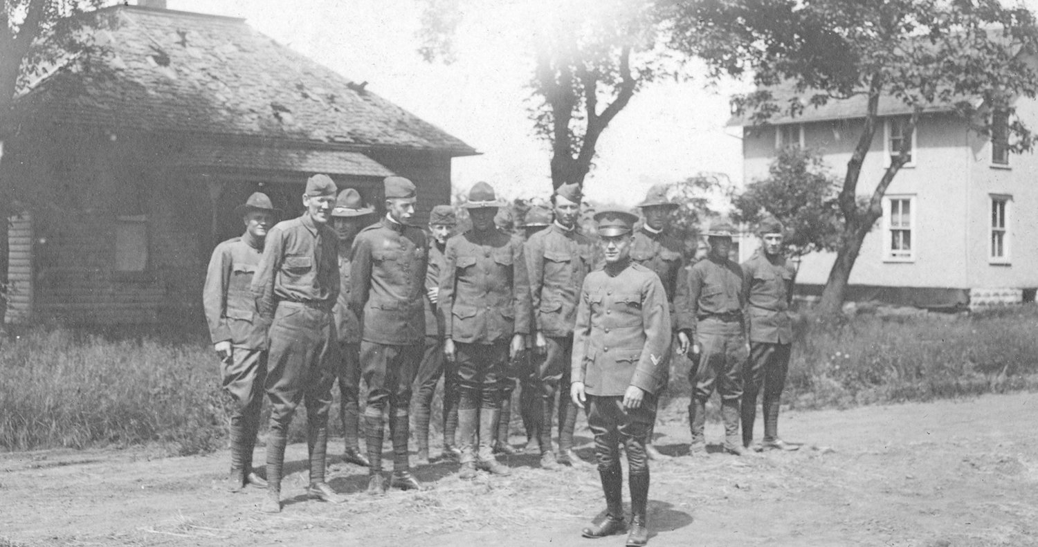 Kalona Soldiers, June 1920.